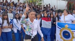 Meses atrás la comunidad educativa de la Presentación protestó porque deben abandonar el plantel/Foto archivo