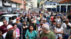Todo el proceso electoral se desarrolló de forma manual. / Foto: AFP