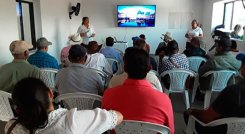 En la jornada, se adelantó una sesión práctica de socialización de la misión del ICA./ Foto Cortesía