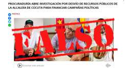 Noticia falsa