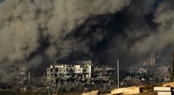 Bombardeos en Gaza
