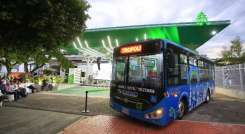 Para poder suministrar la energía al bus eléctrico CENS realizó una inversión cercana a los 160 millones de pesos. / Foto: Nicolás Mojica. 