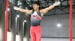 Camilo Vera, gimnasta de Norte de Santander. 