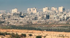 Debastación en Gaza