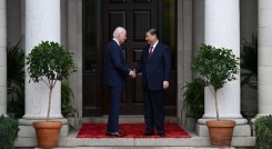 Joe Biden y Xi Jinping en foro APEC