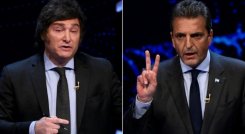 Milei y Massa, candidatos a la presidencia de Argentina