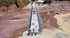 Vuelven los cierres en la carretera Ocaña-Cúcuta para arreglar los accesos a los puentes metálicos.