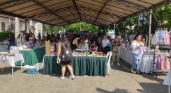 La feria Expoemprender se lleva a cabo en la Biblioteca Pública Julio Pérez Ferrero, hasta este sábado. Fotos La Opinión y cortesía