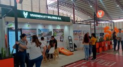 La feria de vivienda se desarrolla hasta este domingo. Foto Juan Pablo Cohen