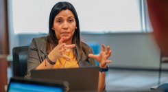 Erika Londoño, subdirectora de Planeación Territorial del DNP, Foto Cortesía