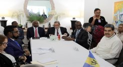 REUNIÓN PRESIDENTES DE VENEZUELA Y GUYANA