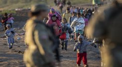 MIGRANTES FRONTERA MÉXICO-EE. UU.  