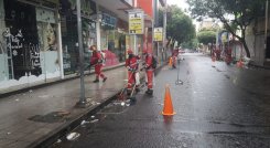 Veolia anunció medidas especiales para el aseo.