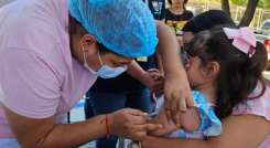 ​​​​La meta prevista en el Plan Ampliado de Inmunización del Ministerio de Salud y Protección Social es del 95%. / Foto: Cortesía / La Opinión 