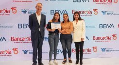 La cucuteña Danna Jaireth Pérez Mariño fue una de las ganadoras de la beca educativa.