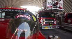 Son alrededor de 4 mujeres las que están haciendo el curso de Bomberos Voluntarios Cúcuta.