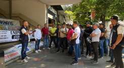 Protestas escoltas tercerizados UNP