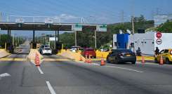 La tarifa única en todas las categorías, en el peaje de la Autopista Internacional, pasó de $2.100 a $2.300./Foto: Jorge Iván Gutiérrez