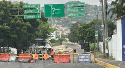 Congestión vehicular en Pinar del Río por cierre del puente Beníto Hernández
