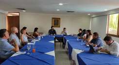 Los líderes de varias asociaciones de empresarios se encontraron en un desayuno para trazar la labor gremial./Foto Leonardo Favio Oliveros-La Opinión