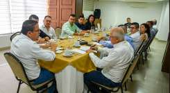 La directiva de Fenalco se reunió con el alcalde de Cúcuta./Foto Cortesía