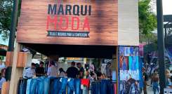La empresa Marquimoda fue una de las dos expositoras en Colombiatex 2024./Foto Cortesía