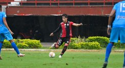 Jefry Zapata, delantero del Cúcuta Deportivo. 
