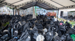 Empacados en bolsas negras, sin ningún tipo de identificación, fueron hallados miles de cuerpos en el Cementerio Central de Cúcuta.