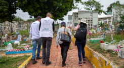 La JEP, de manera conjunta con la Unidad de Búsqueda de Personas Desaparecidas, hace una nueva intervención al Cementerio Central de Cúcuta. 