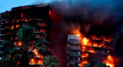El incendio dejó a más de cien personas sin hogar./ Foto: Cortesía