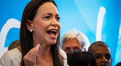 Maria Corina Machado agradeció los respaldos recibidos en las últimas horas por gobiernos internacionales. 