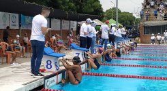  En el complejo Acuático se dio el inicio del Torneo del club Aquamán.