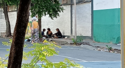 El consumo de drogas a los alrededores del colegio Sagrado corazón de Jesús cada vez es más evidente.