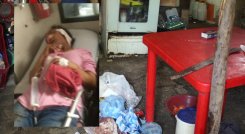 Su hijo la hirió en el barrio Nueva Esperanza 