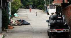 En algunos sectores del barrio, los ladrones hacen de las suyas en la noche./ Foto: Carlos Ramirez. 