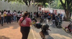 Más de 300 personas no pudieron ser atendidas.
