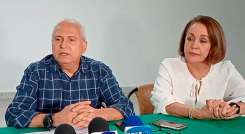 Sergio Palacios y Gladys Navarro, líderes de Fenalco en la región./ Foto Cortesía