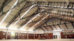 El coliseo menor fue entregado el fin de semana tras los arreglos hechos a la estructura.