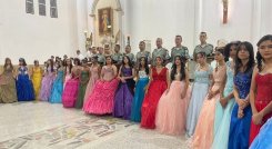 La misa fue celebrada en la Parroquia San Rafael Arcángel./ Foto: Cortesía.