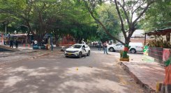 Baleado en el barrio Popular