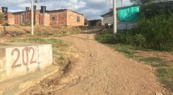 Todas las calles del barrio están destapadas./ Foto: Nicolás Mojica.