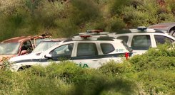 Carros de la Policía 