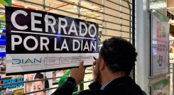 Cerrado por la DIAN