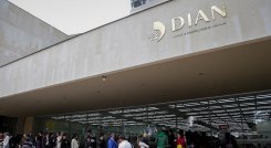 La DIAN recaudó $278,9 billones en tributos, el año pasado./ Foto Archivo