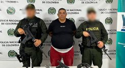 Yoemi Capote fue capturado en inmediaciones del Comando de la Policía Metropolitana de Cúcuta (Mecuc).