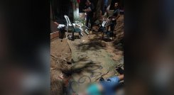 Deiner Romero y Daniel Páez fueron asesinados en el sector Las Minas del barrio Pueblo Nuevo.