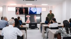 Unisimón presentó el Laboratorio de Morfofisiología
