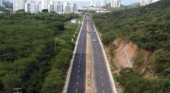 Variante La Floresta. / Foto: Carlos Ramírez / La Opinión 