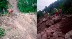 Cuatro avalanchas tienen efectados a los habitantes de Cucutilla
