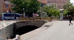 Herido en el barrio El Llano 